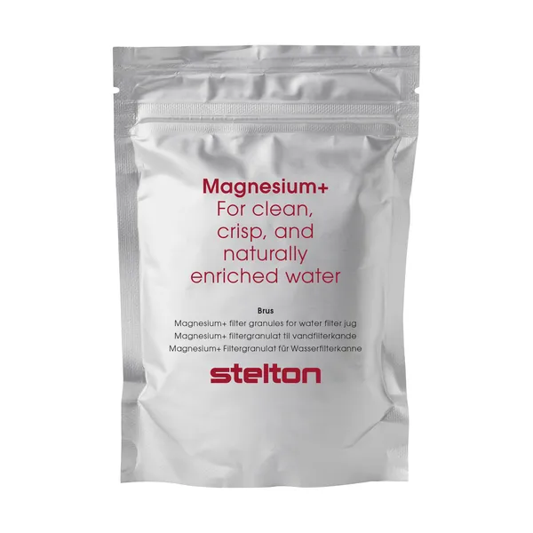 Brus Magnesium+ filtergranulat till vattenfilter, Black, white, 3-pack