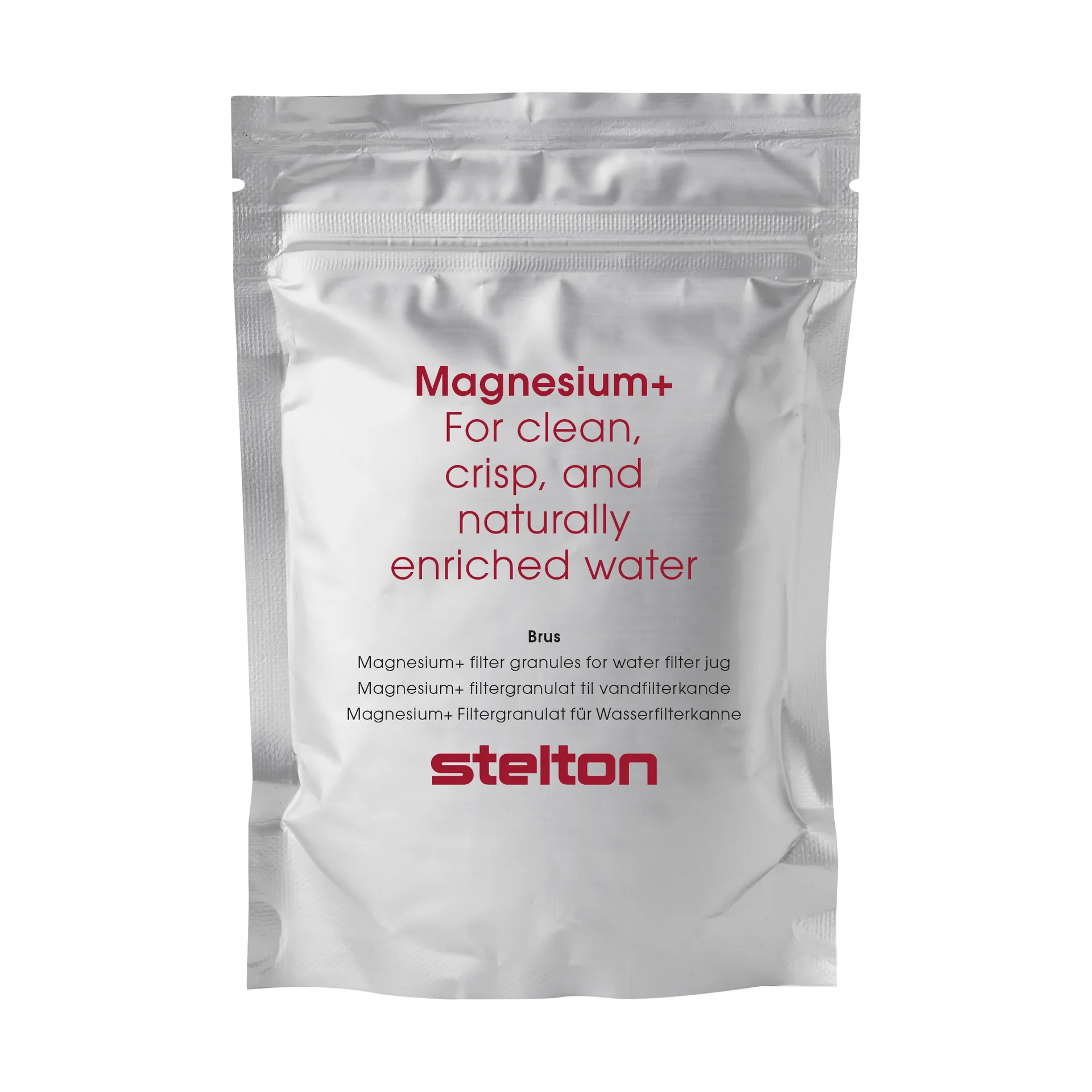 Stelton Granulés filtrants Brus Magnesium+ pour filtre à eau Black, white, Lot de 3