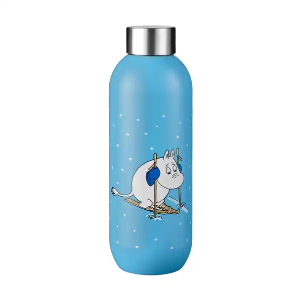 Keep Cool Mumin termoflaska 0,6 l, Moomin skiing