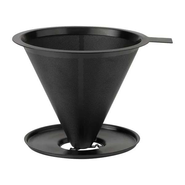 Nohr slow brew finmaskig kaffetratt, Black metallic