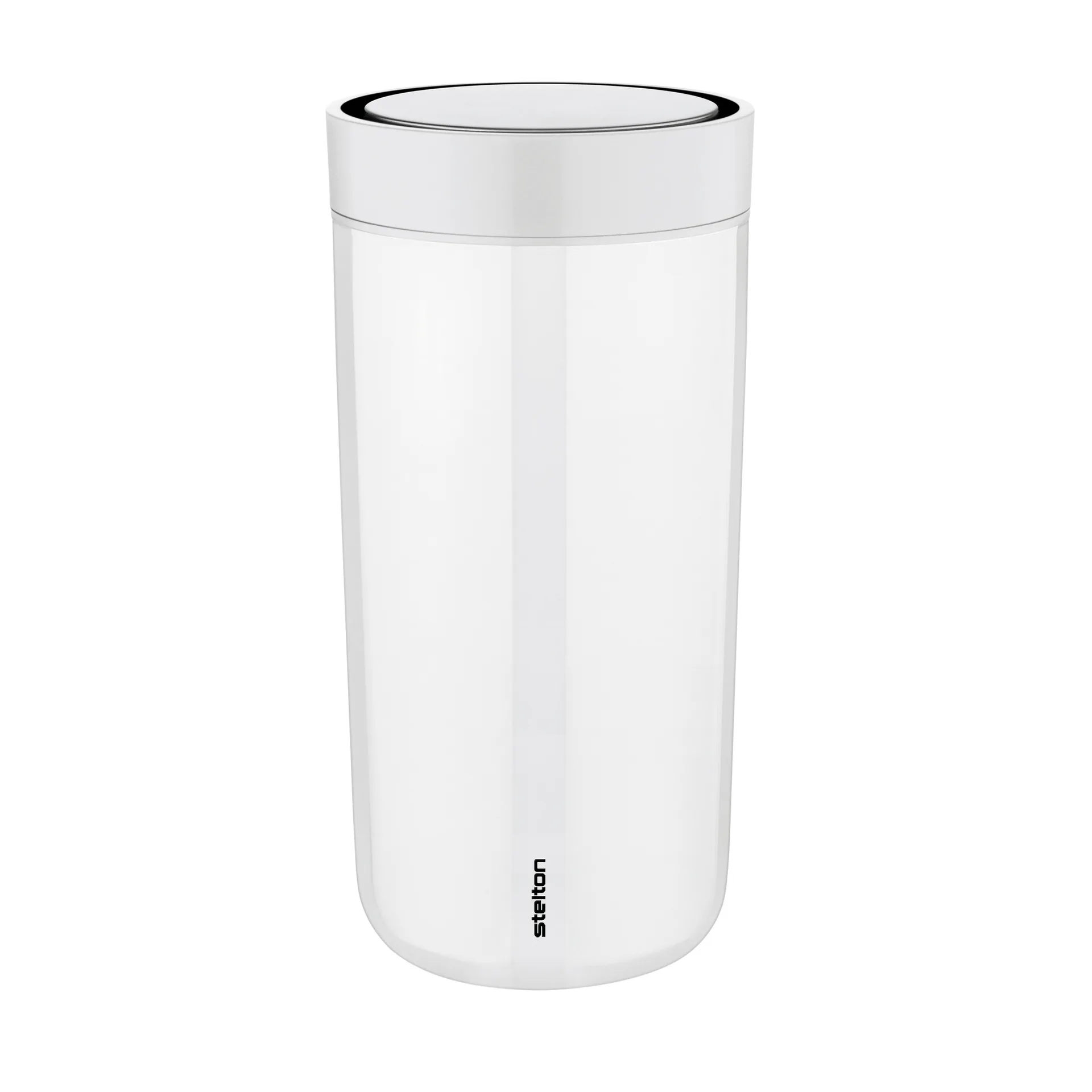 Stelton To Go Click Stål krus 0,4 L - Chalk