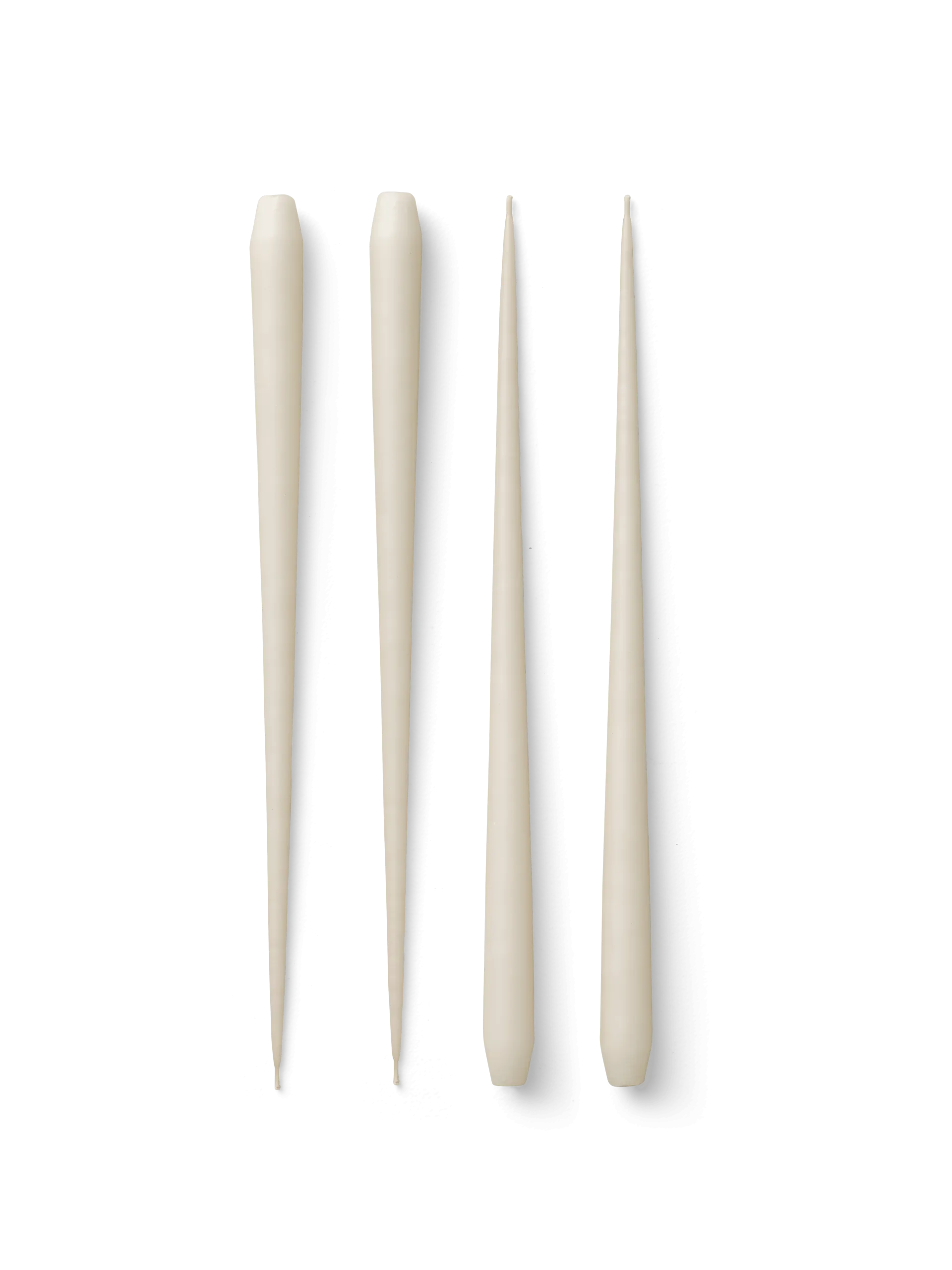 STOFF Nagel Bougie STUFF Nagel antik by Ester & Erik Lot de 4 grandes Off-white