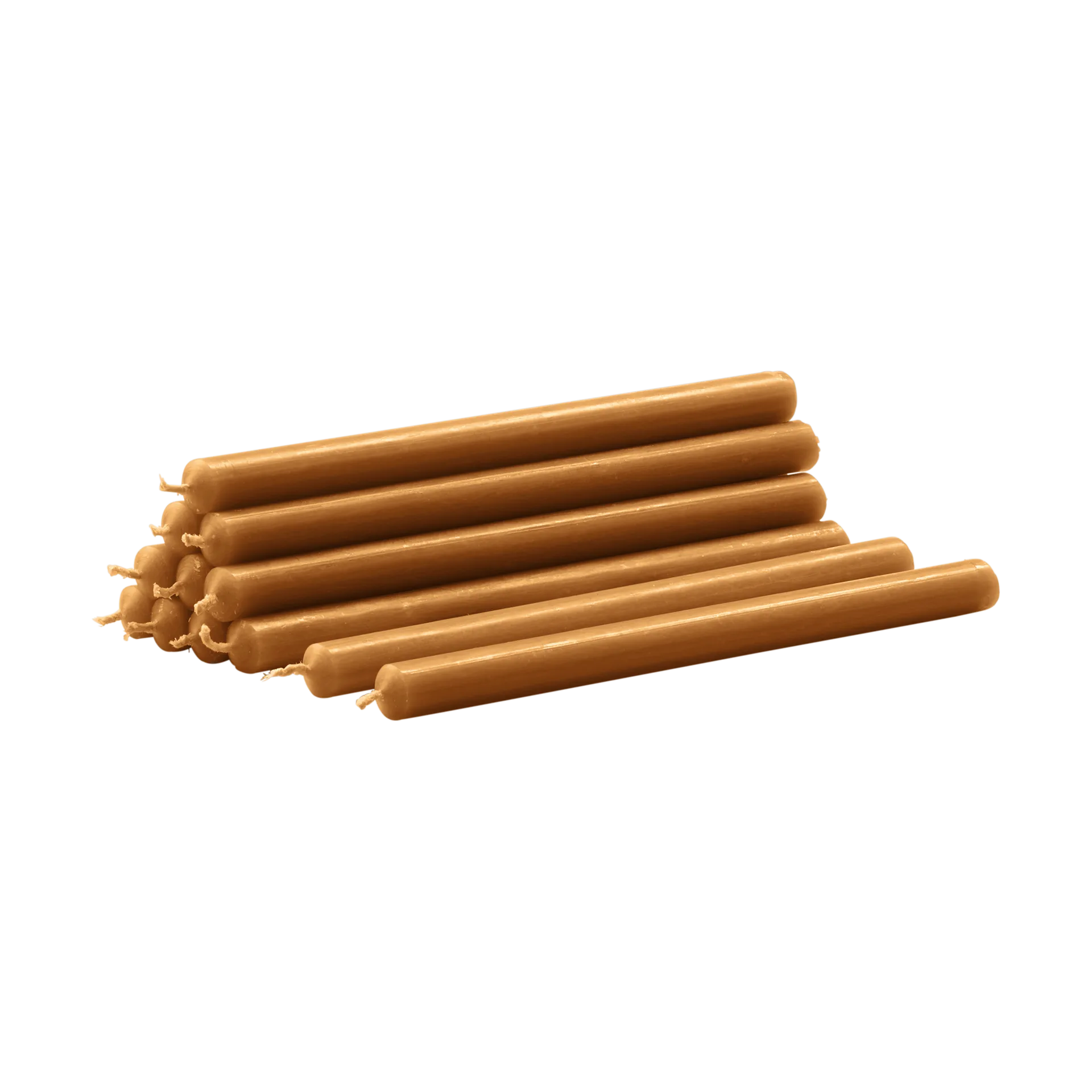 STOFF Nagel Bougies Nagel ensemble de 12 Camel