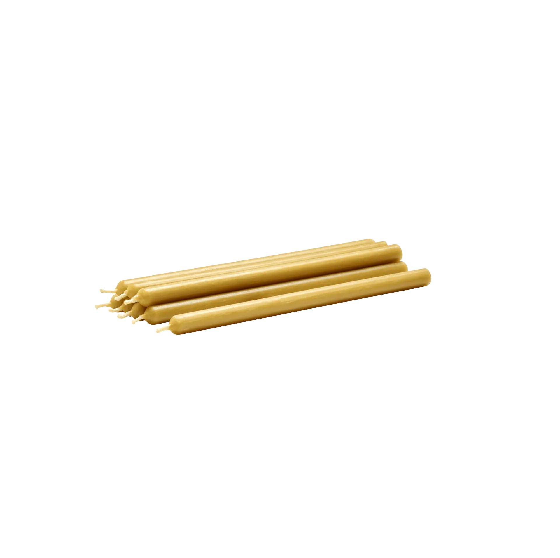 STOFF Nagel Bougies Nagel Lot de 8 Golden honey