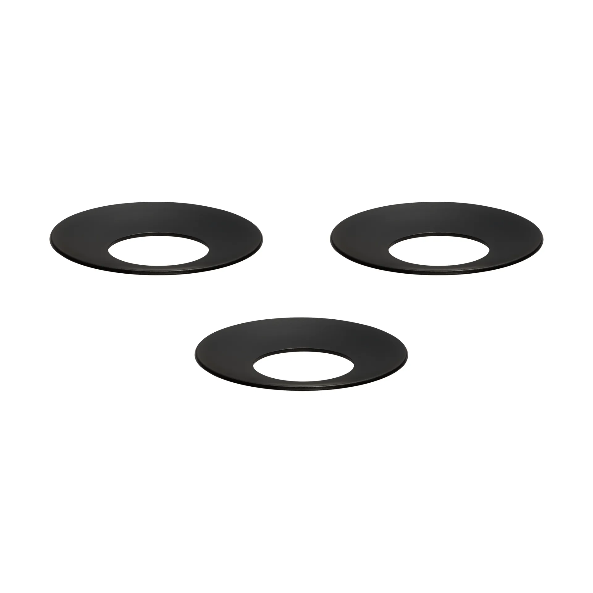 STOFF Nagel Manchon de bougie Nagel STOFF, 3 pièces Noir