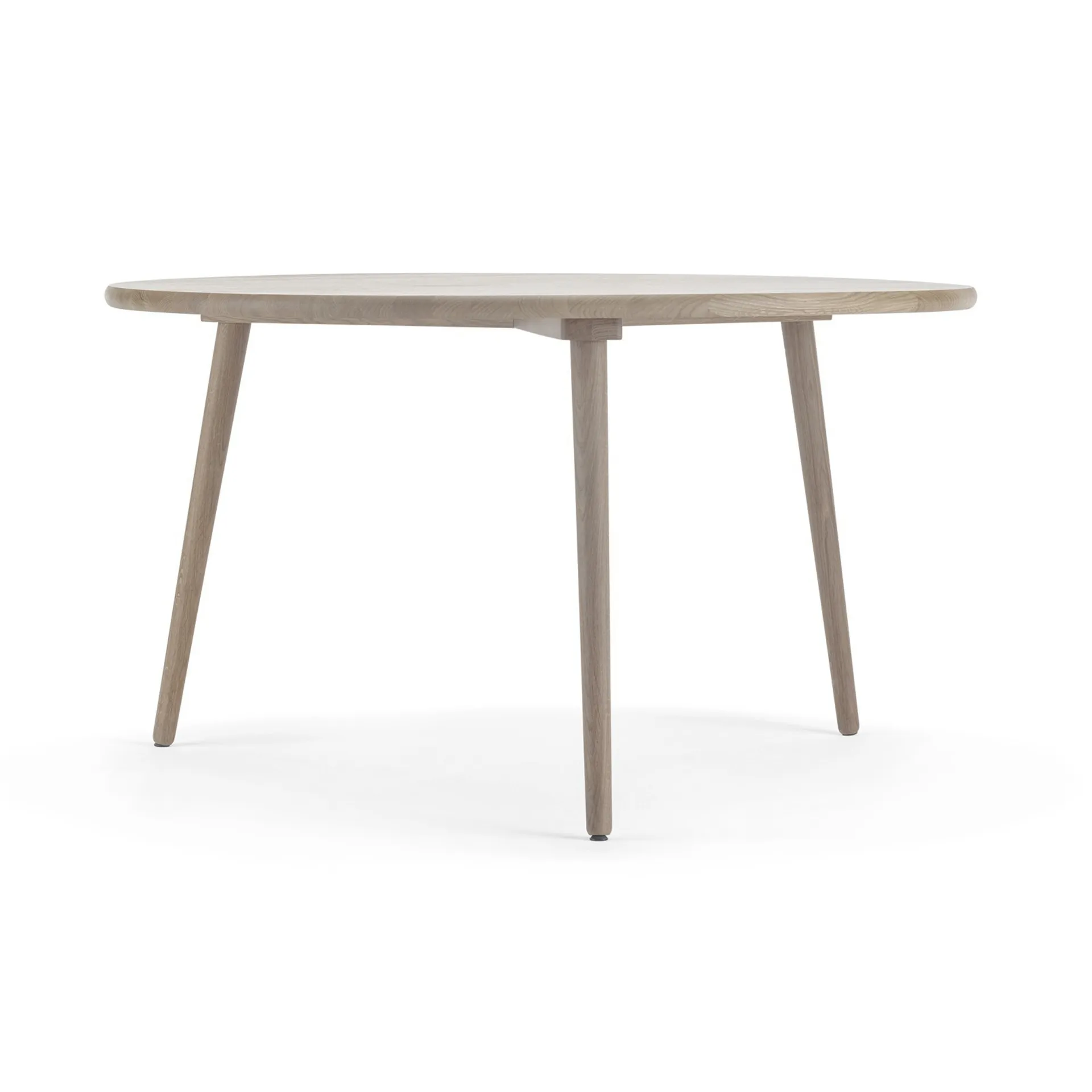 Stolab Table Miss Tailor Ø Chêne huilé blanc