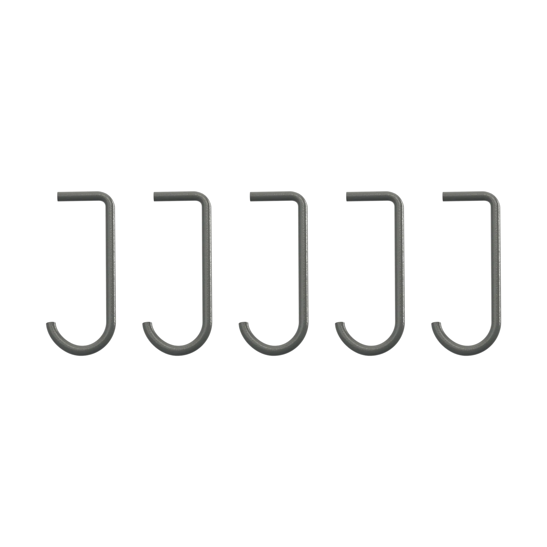 String Crochet en J String lot de 5 Gris foncé