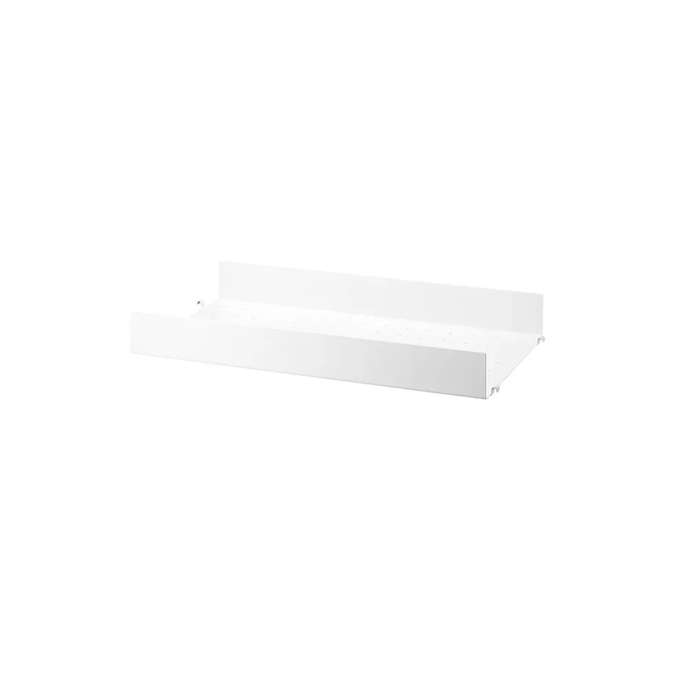 String Étagère en métal String blanc, cm, bord haut