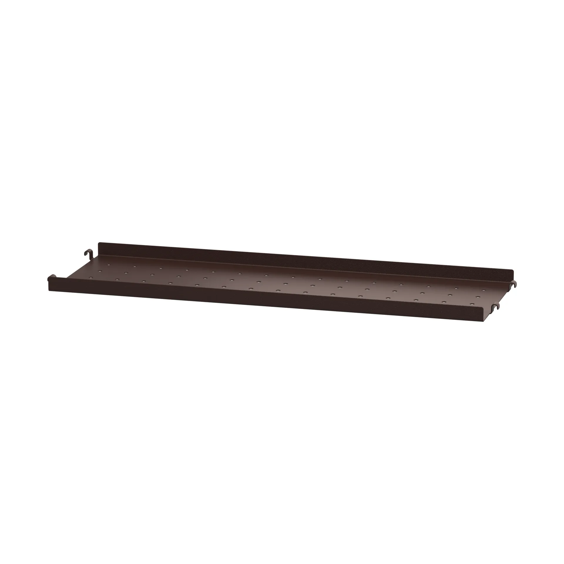 String Étagère en métal String Brun foncé, cm, bord bas