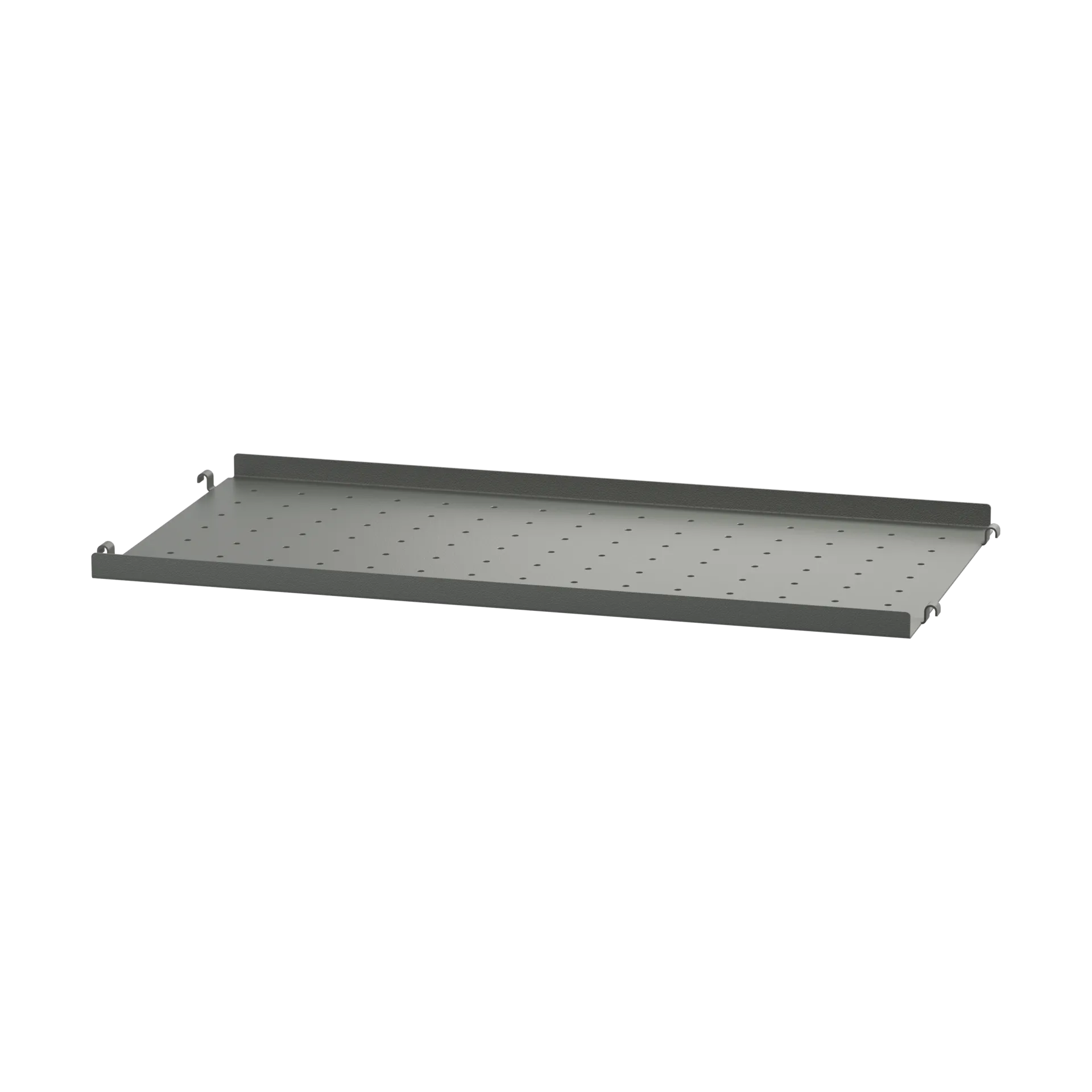 String Étagère en métal String Gris foncé, cm, bord bas