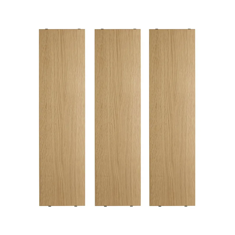 String Étagère String chêne, cm, lot de 3 — vue 3
