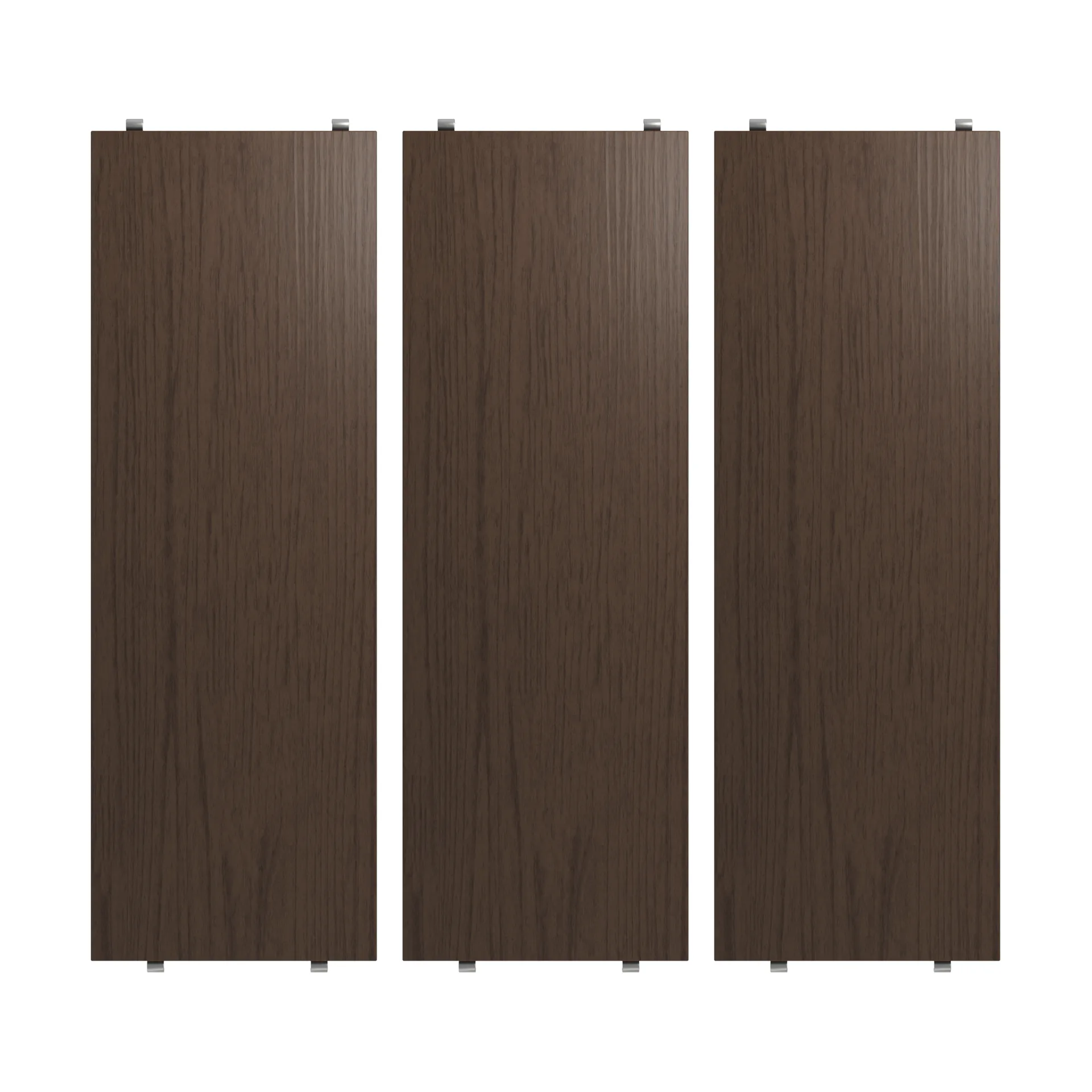 String Étagère String Chêne foncé, cm, 3 pièces