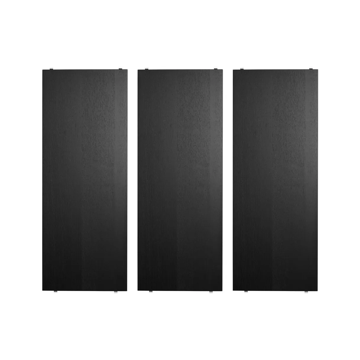 String Étagère String Frêne lasuré noir, cm, lot de 3 — vue 5