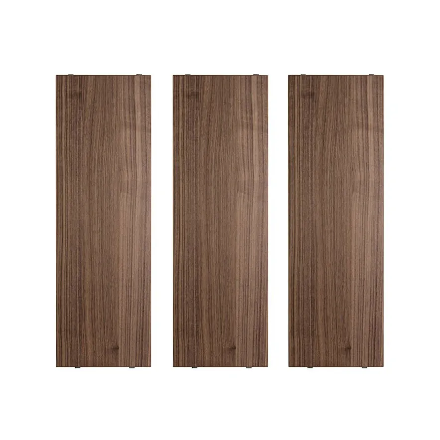 String Étagère String noyer, cm, lot de 3