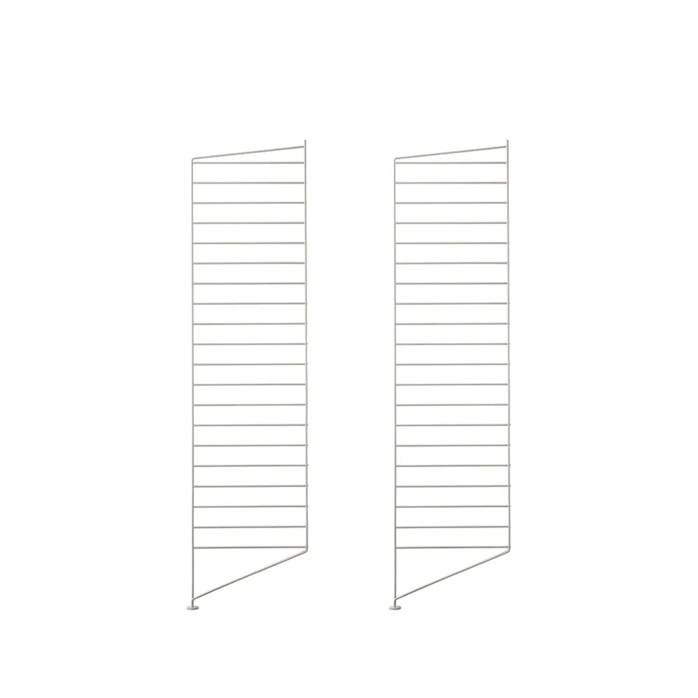 String Montant d'étagère String Beige, cm, lot de 2