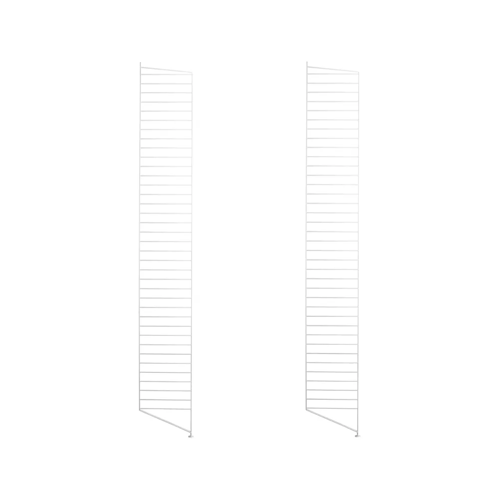 String Montant d'étagère String blanc, cm, lot de 2