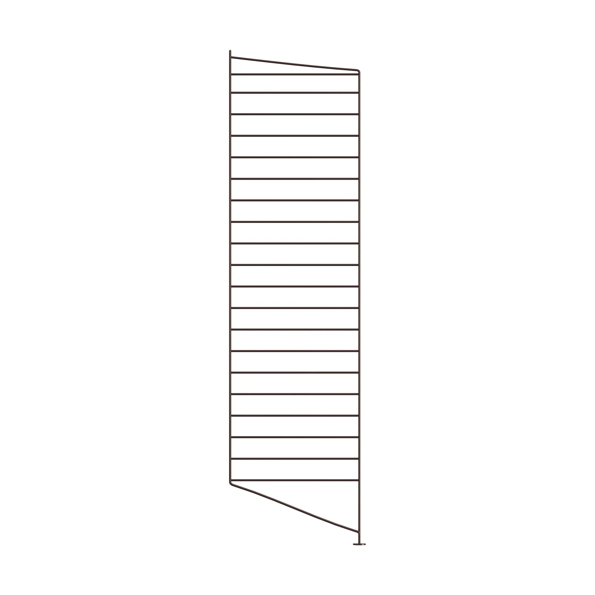 String Montant d'étagère String Brun foncé, cm, 1 pièce