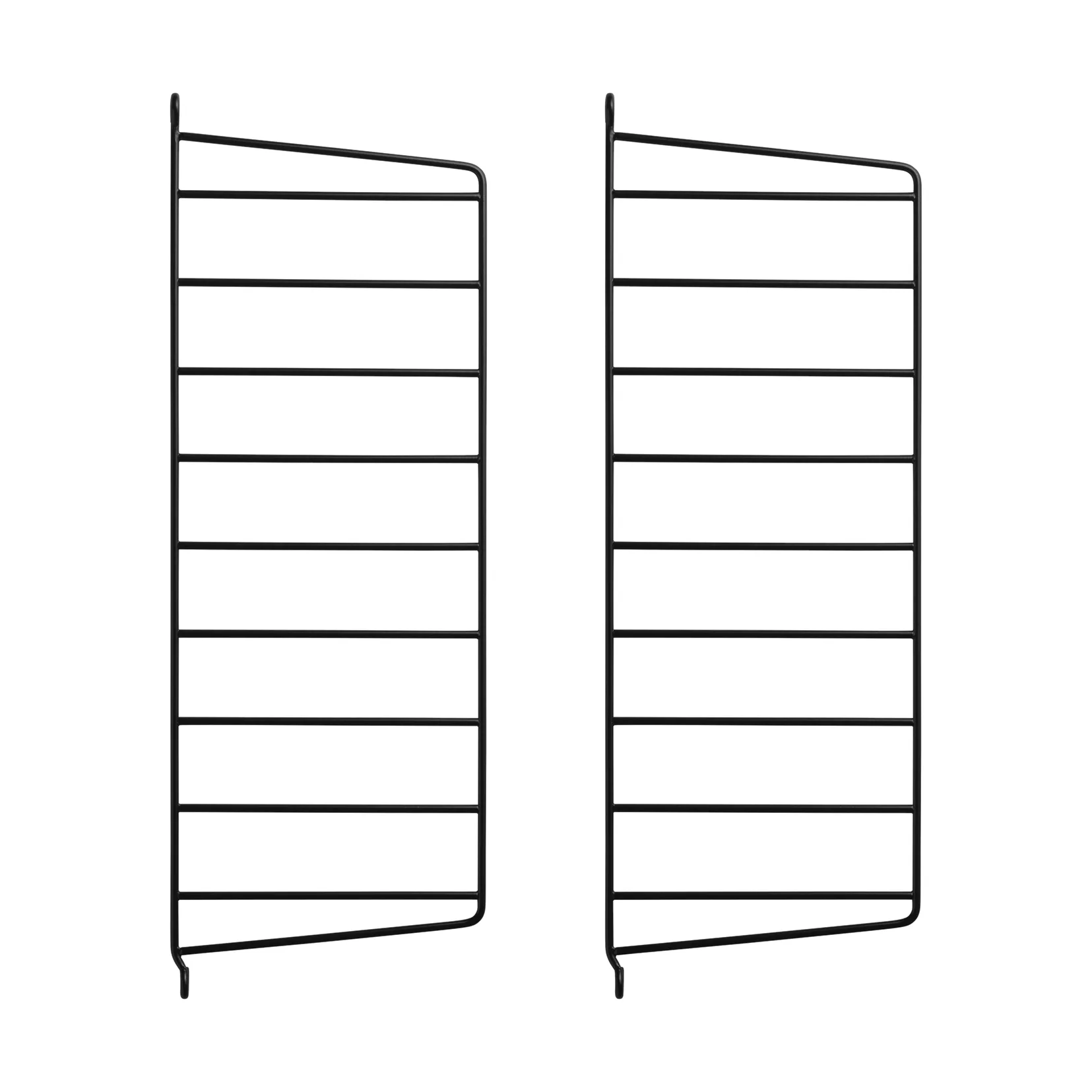 String Panneau mural String Noir, cm, lot de 2
