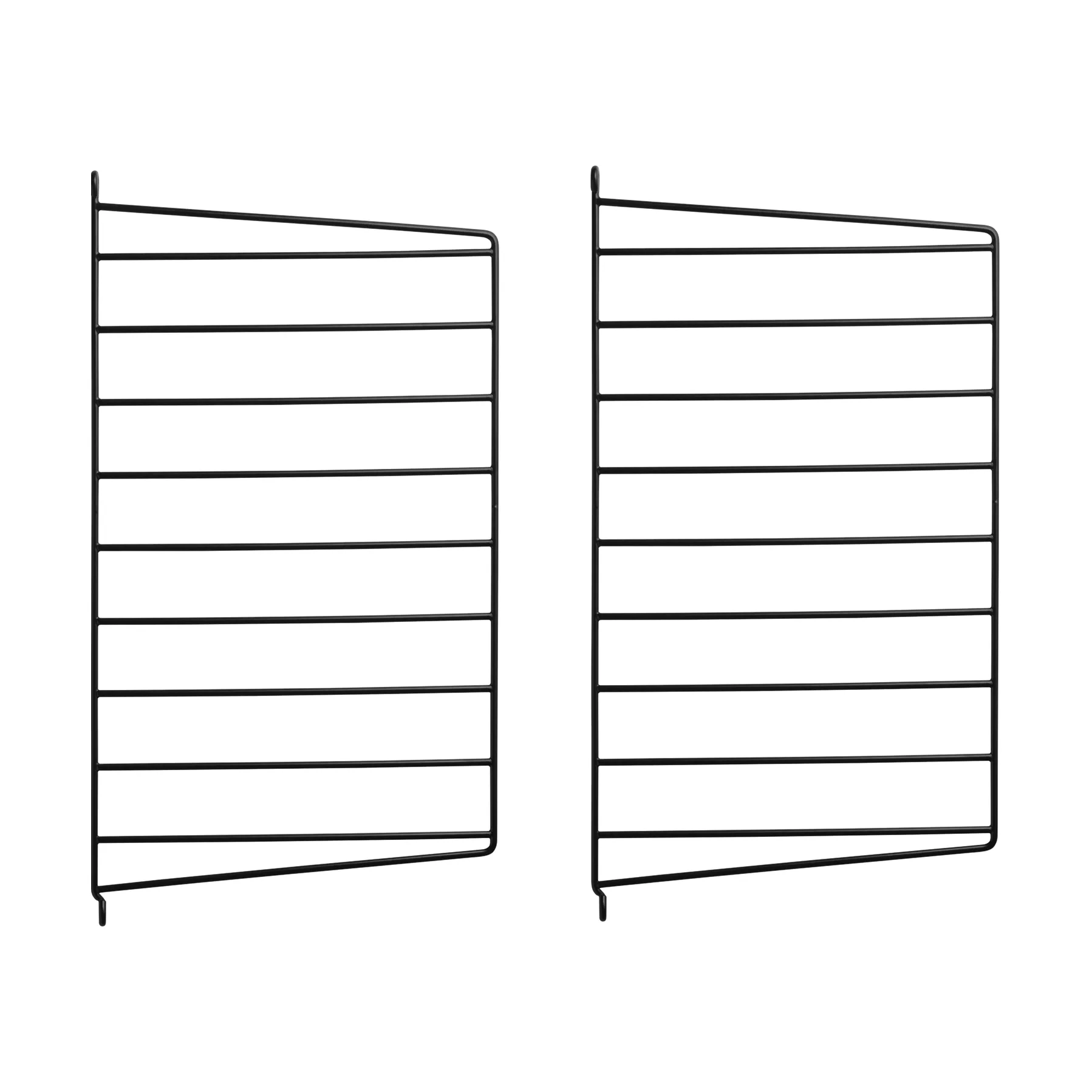 String Panneau mural String Noir, cm, lot de 2 — vue 3