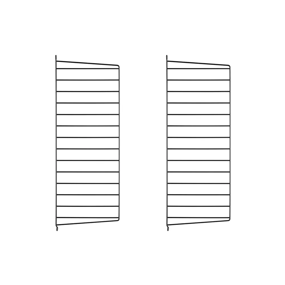 String Panneau mural String Noir, cm, lot de 2 — vue 4