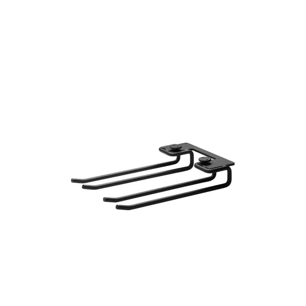 String Porte-verres String lot de 2 noir,