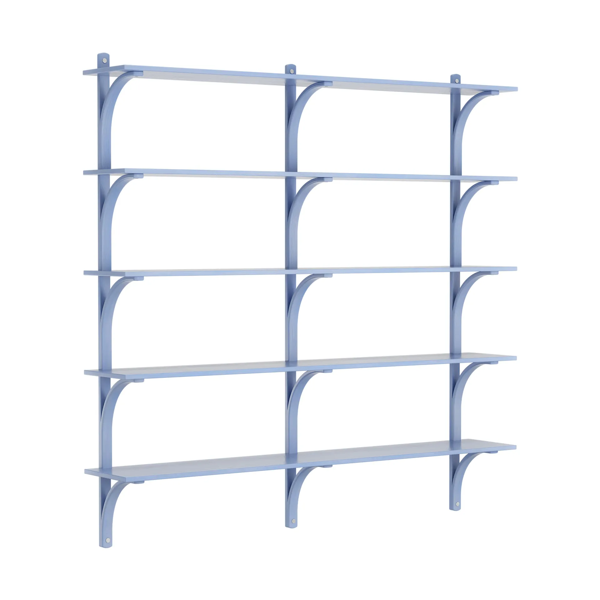 Swedese Étagère Levi à 5 plateau ILKE Blue-aluminium,