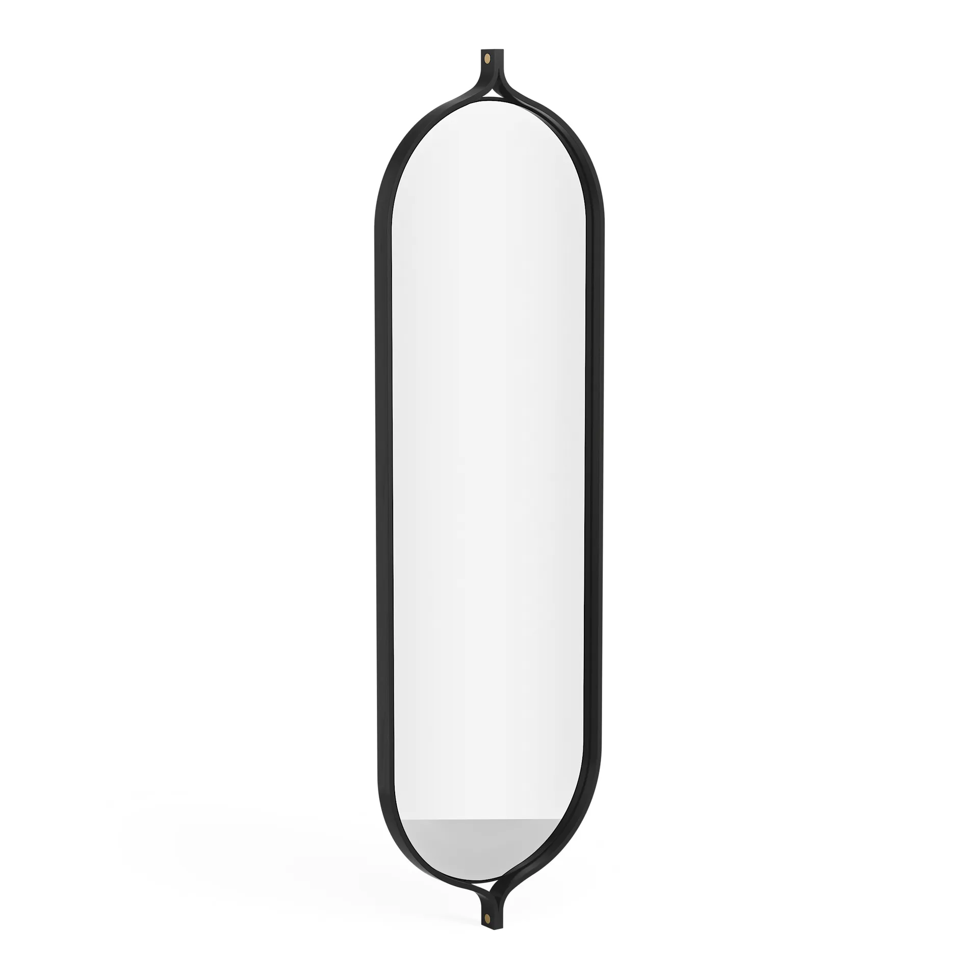 Swedese Miroir oblongu Comma Frêne taché de noir
