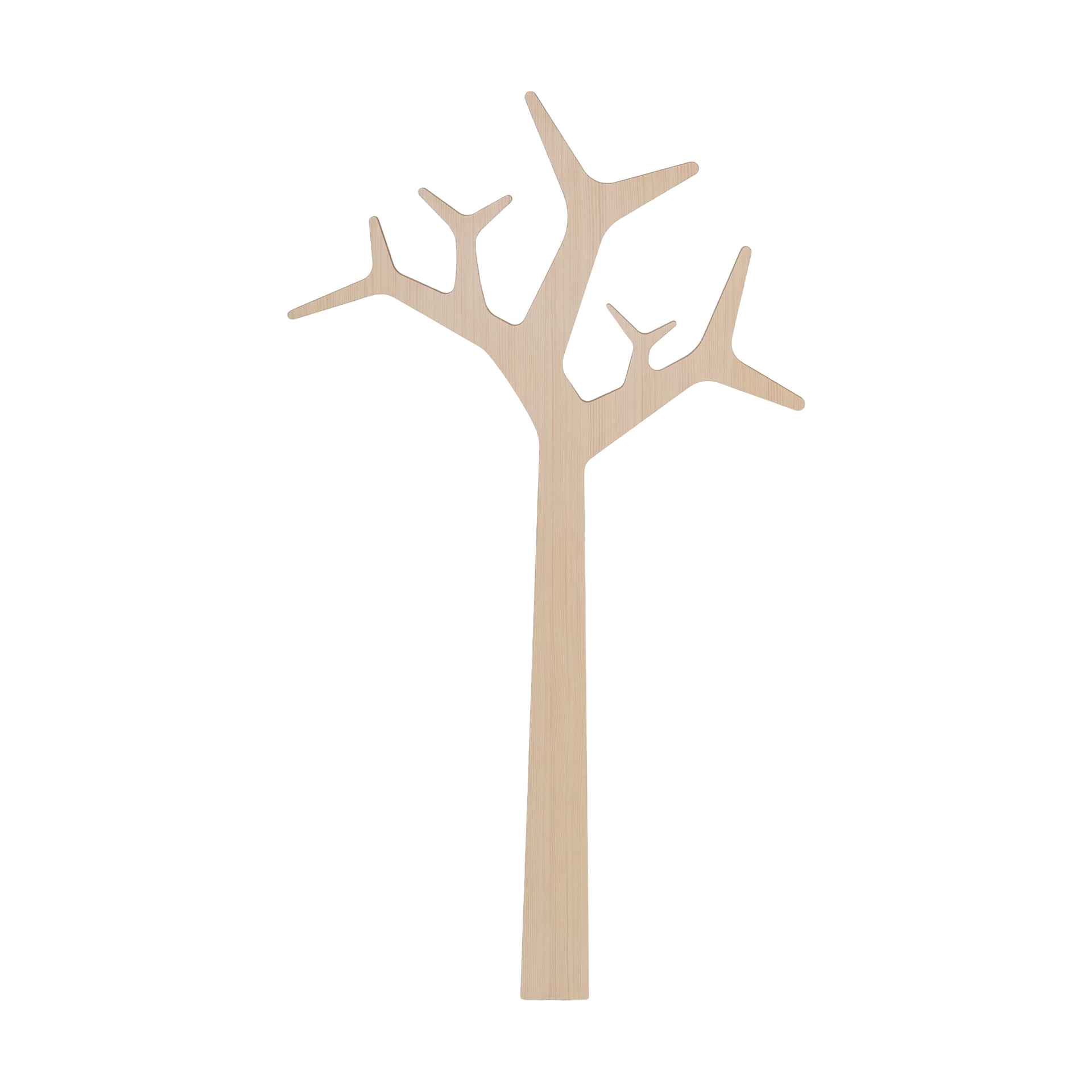 Swedese Patère murale Tree Wall Special Edition Pin blanchi — vue 3