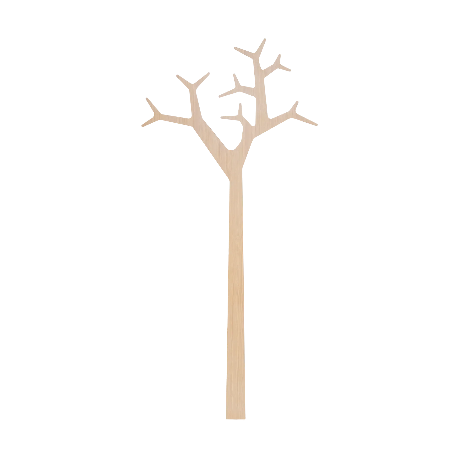 Swedese Patère murale Tree Wall Special Edition Pin blanchi