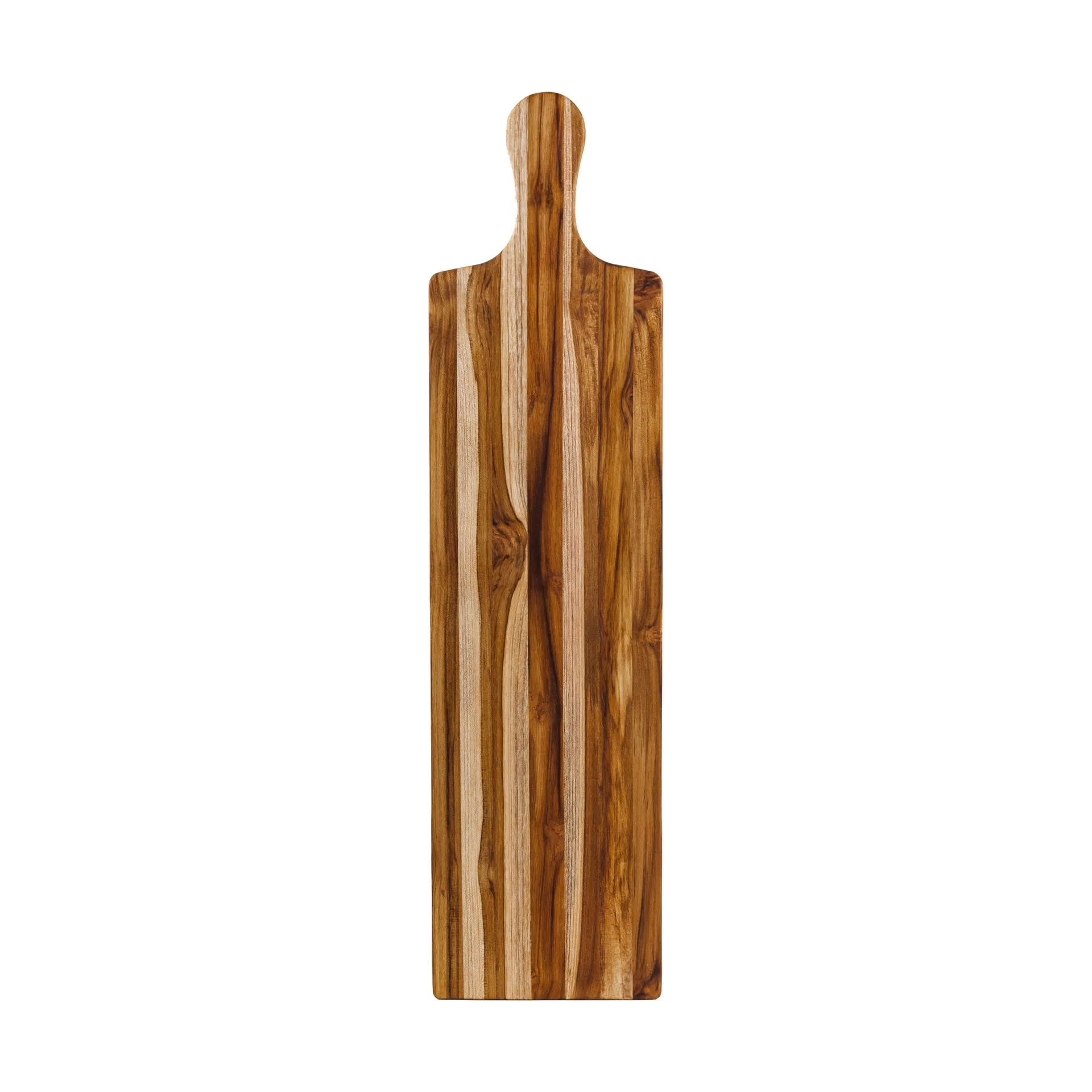 Teak Haus Serveringsbræt Af Træplanke Lang 79 x 18 x 1,5 Cm