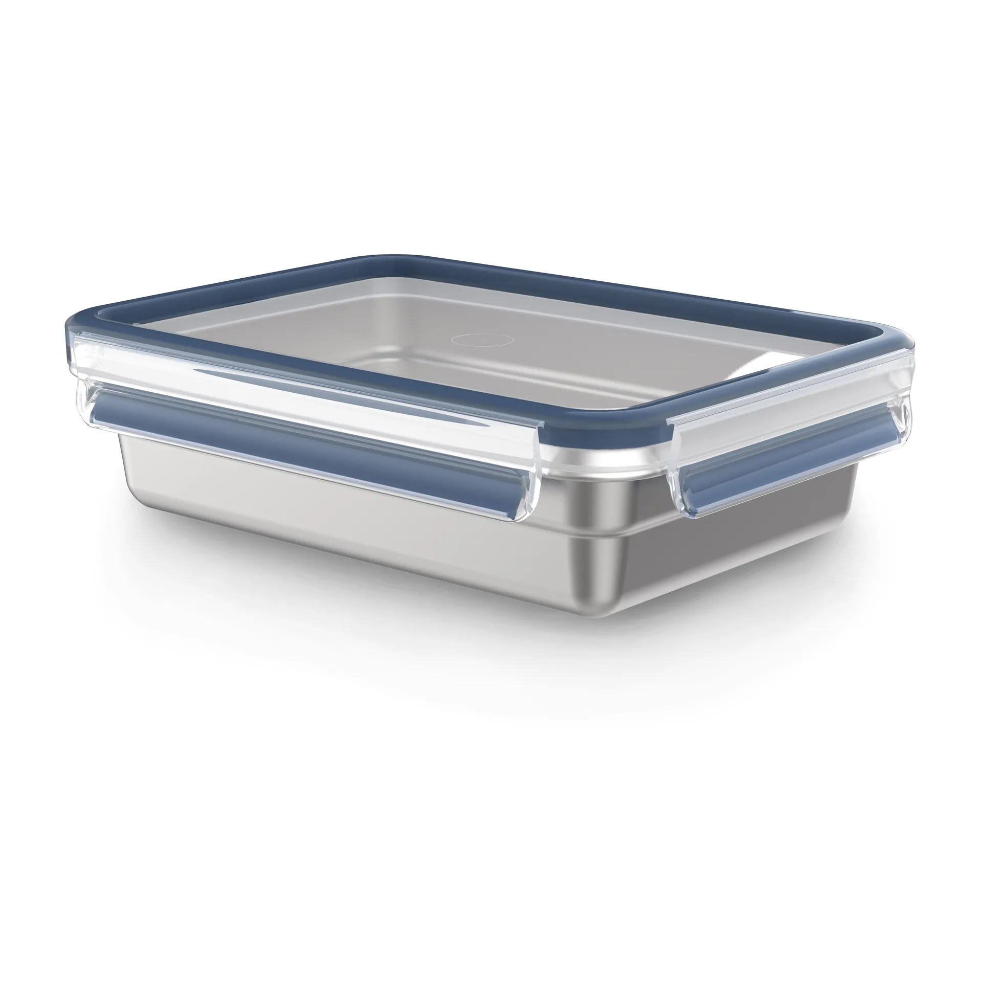 Tefal Boîte à lunch rectangulaire en acier inoxydable MasterSeal 1,2 L