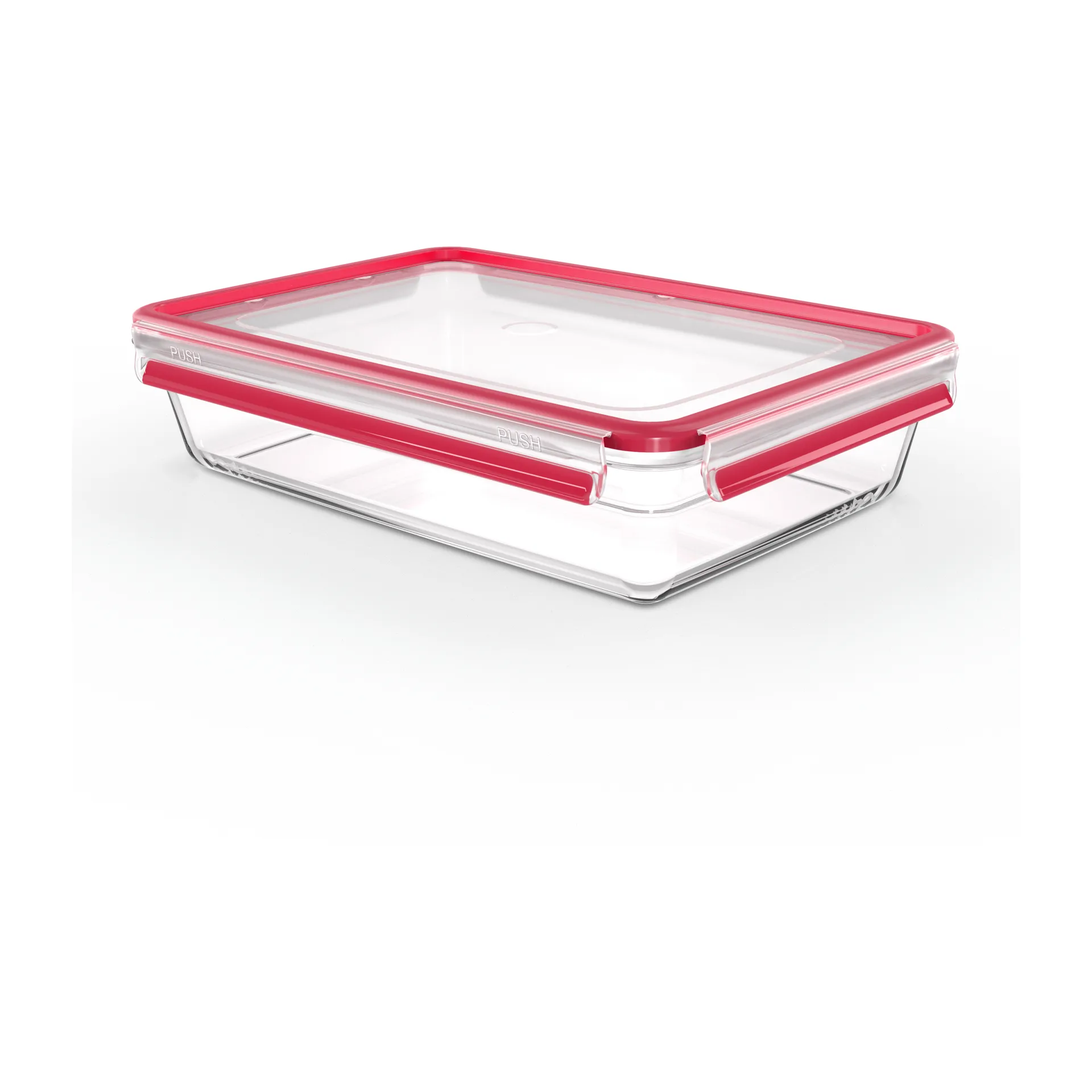Tefal Boîte à lunch rectangulaire en verre MasterSeal 3 L