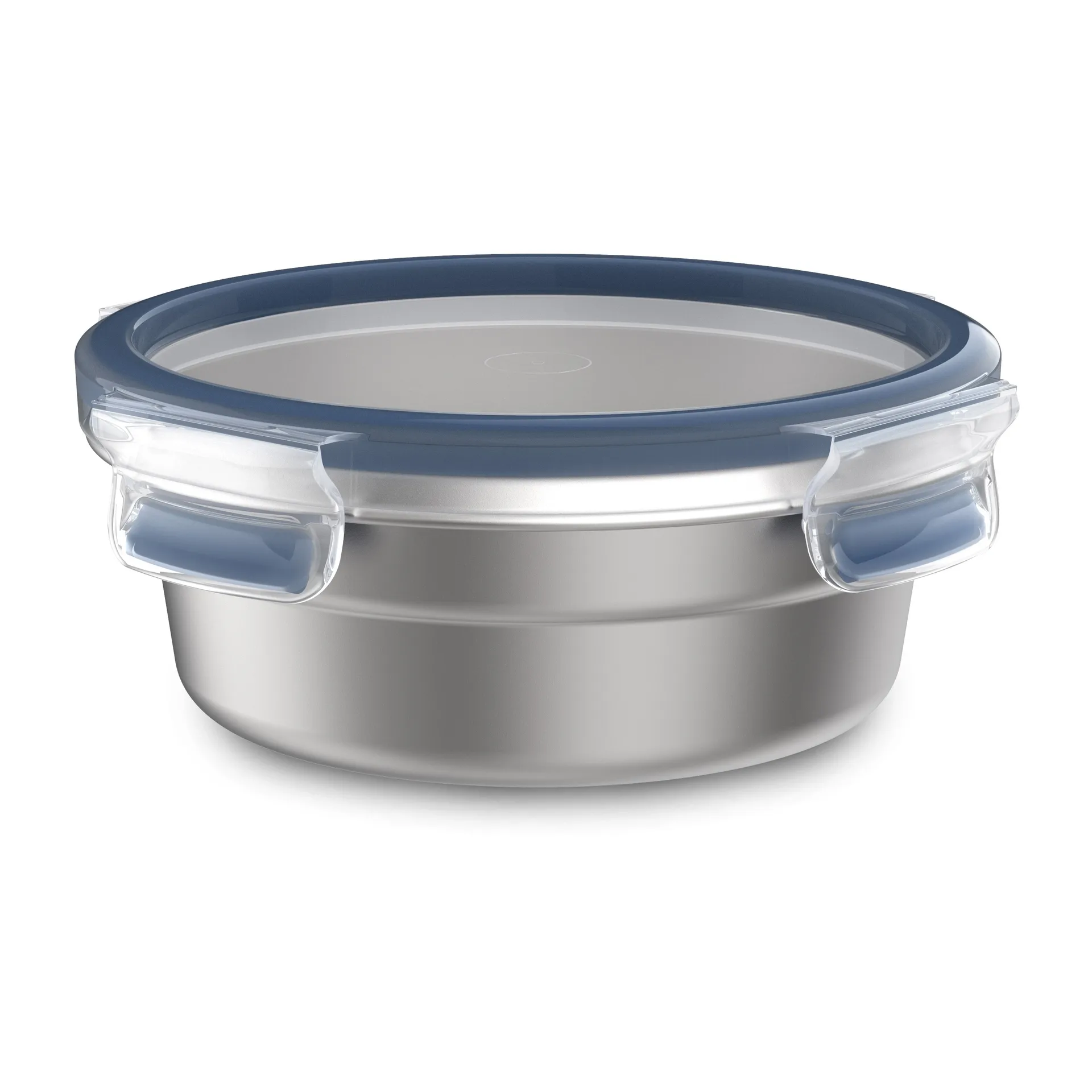 Tefal Boîte à lunch ronde en acier inoxydable MasterSeal 0,7 L
