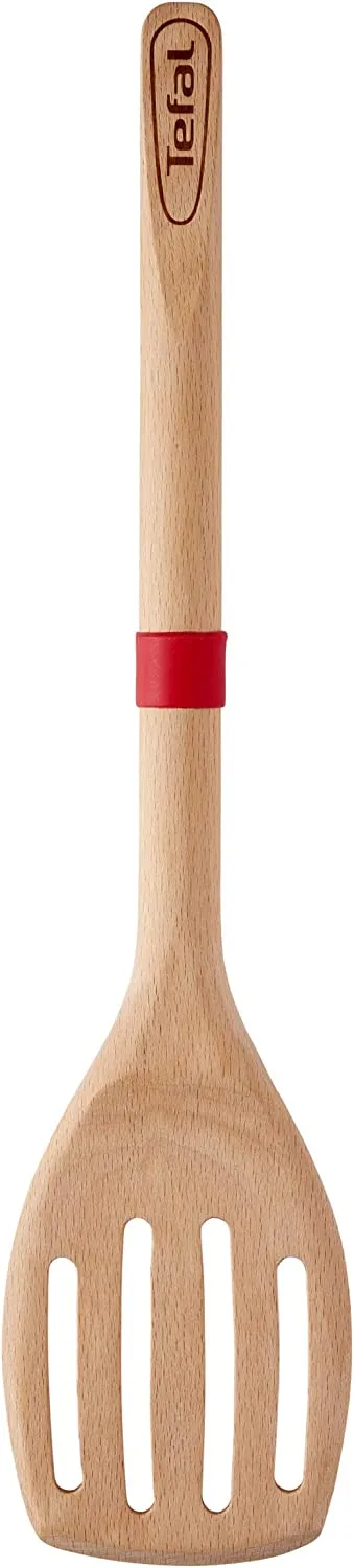 Tefal Ingenio Wood Slotted Angle Spatula
