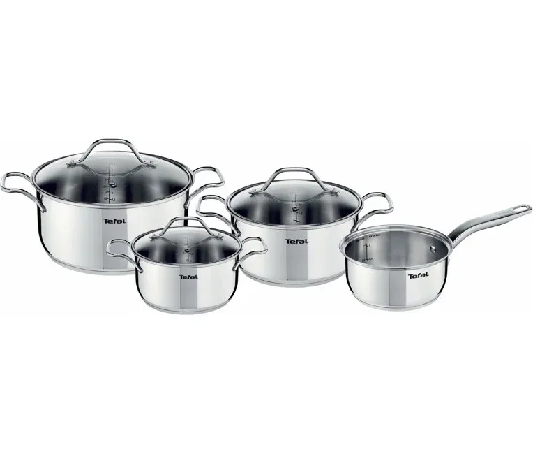 Tefal Intuition grydesæt 7 dele Rustfrit stål