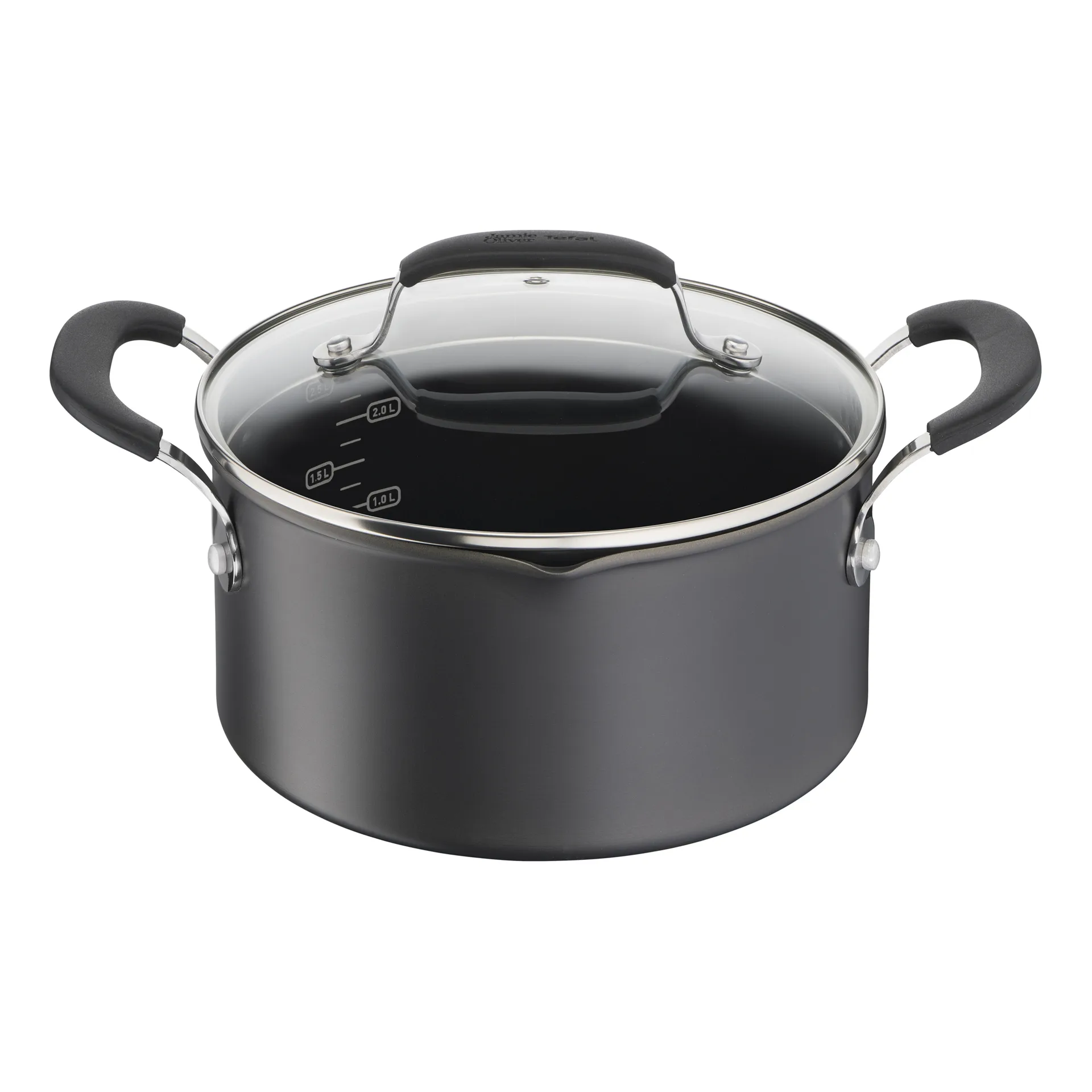 Tefal Jamie Oliver Quick & Easy gryde hårdt anodiseret 5,2 L