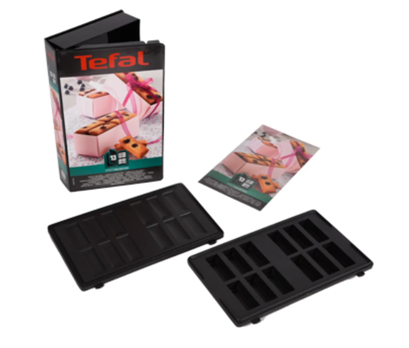 Tefal Snack Collection mini bars plade til sandwichgrill Sort