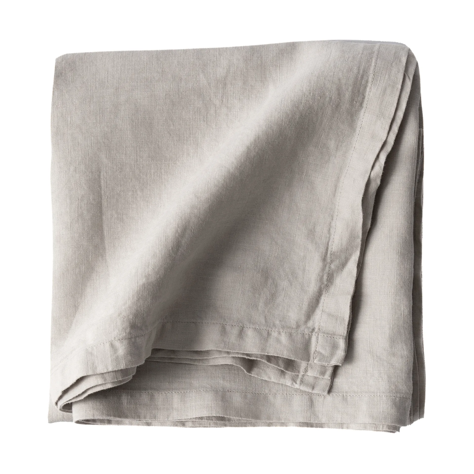 Tell Me More Borddug linned 175x175 cm Warm Grey