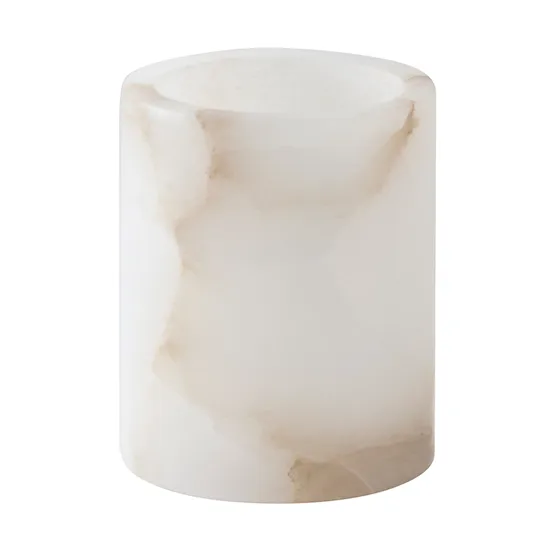 Tell Me More Bougeoir Alabaster Blanc-beige, XS 7,5 cm