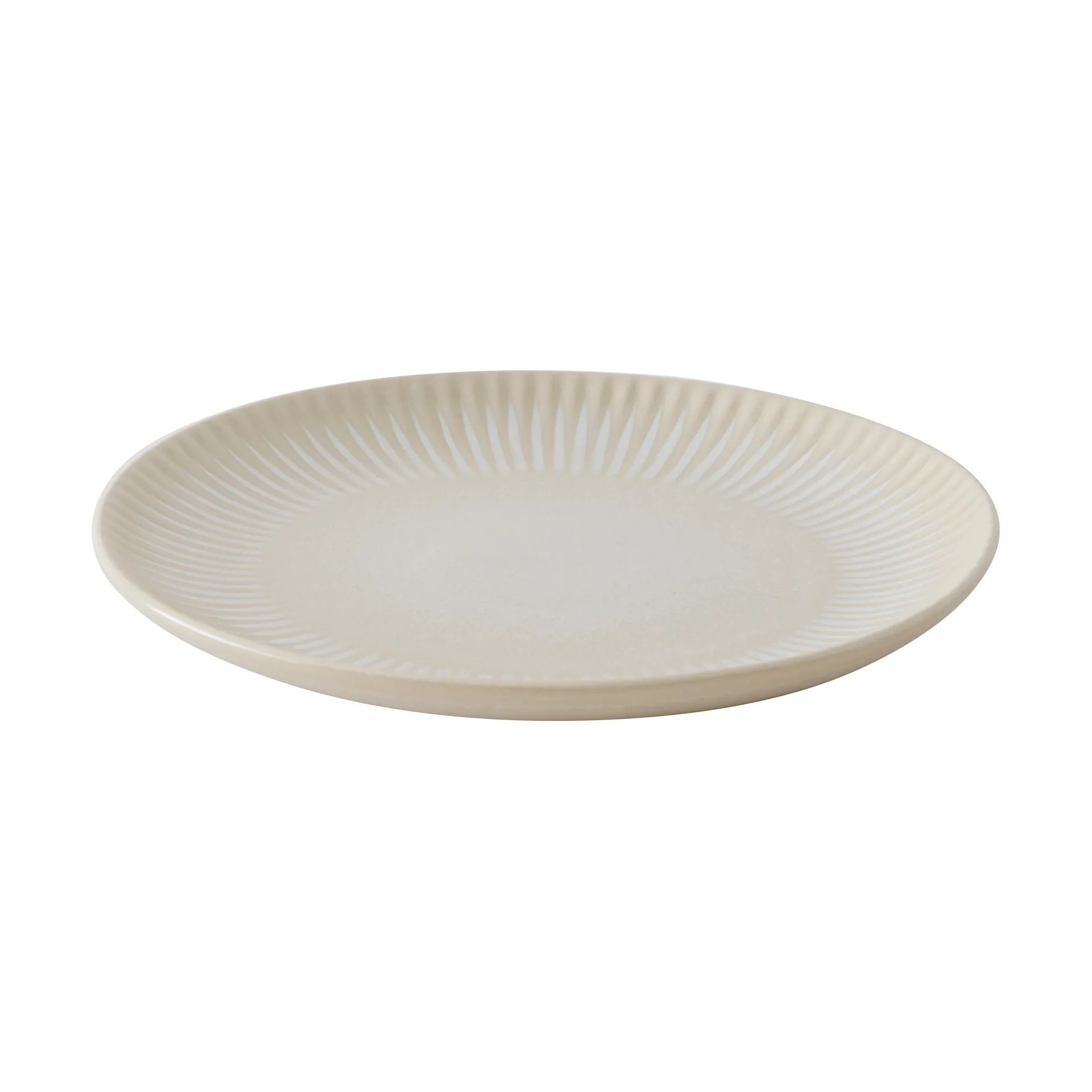 Tell Me More Granada tallerken Ø22 cm Cremehvid-beige