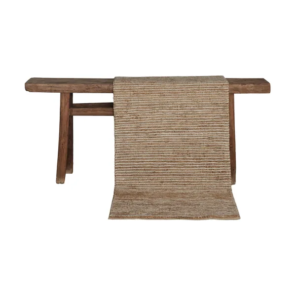 Hemp wool matta 80x200 cm, Stripe