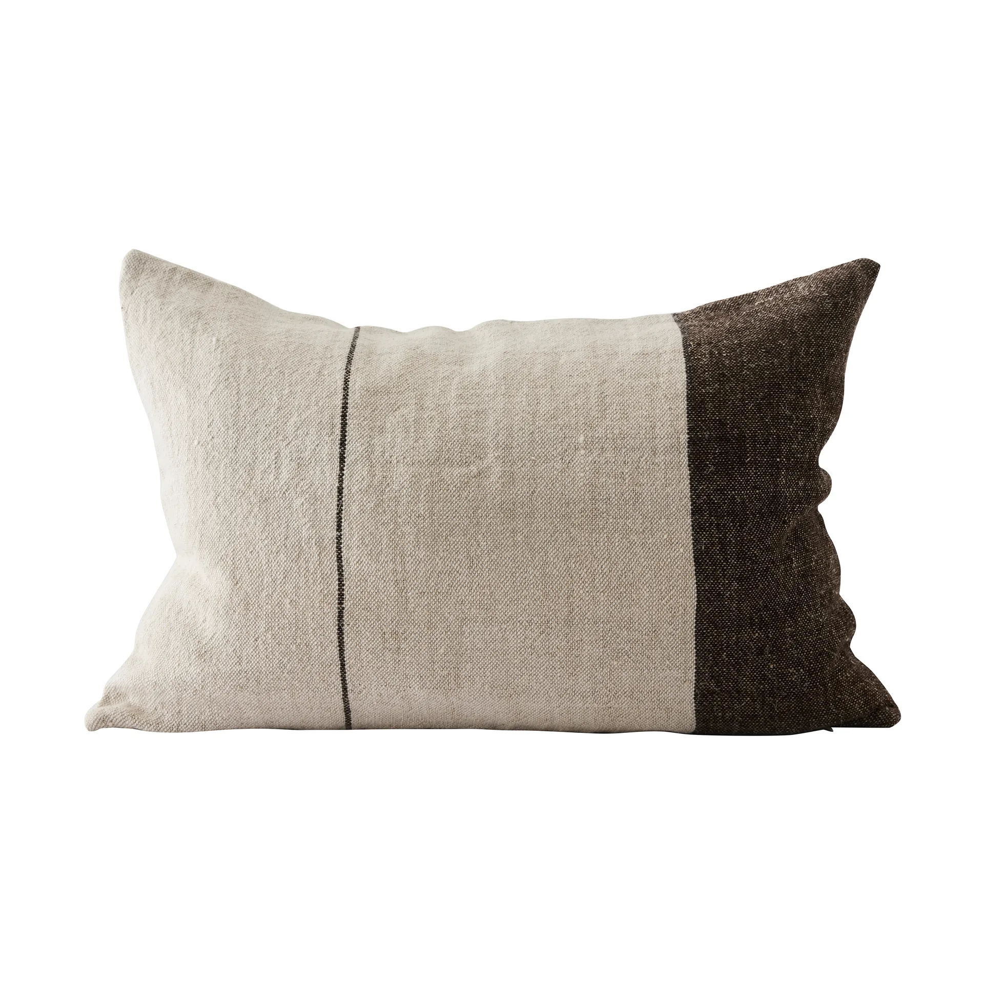 Tell Me More Housse de coussin Adrian cm Marron