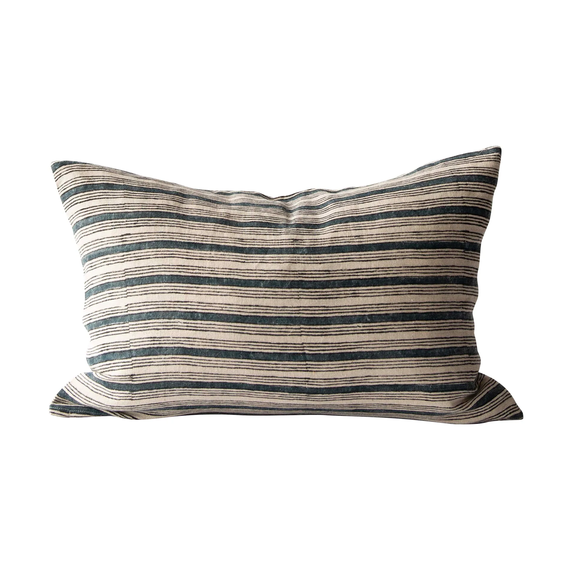 Tell Me More Housse de coussin Dino cm Block print navy