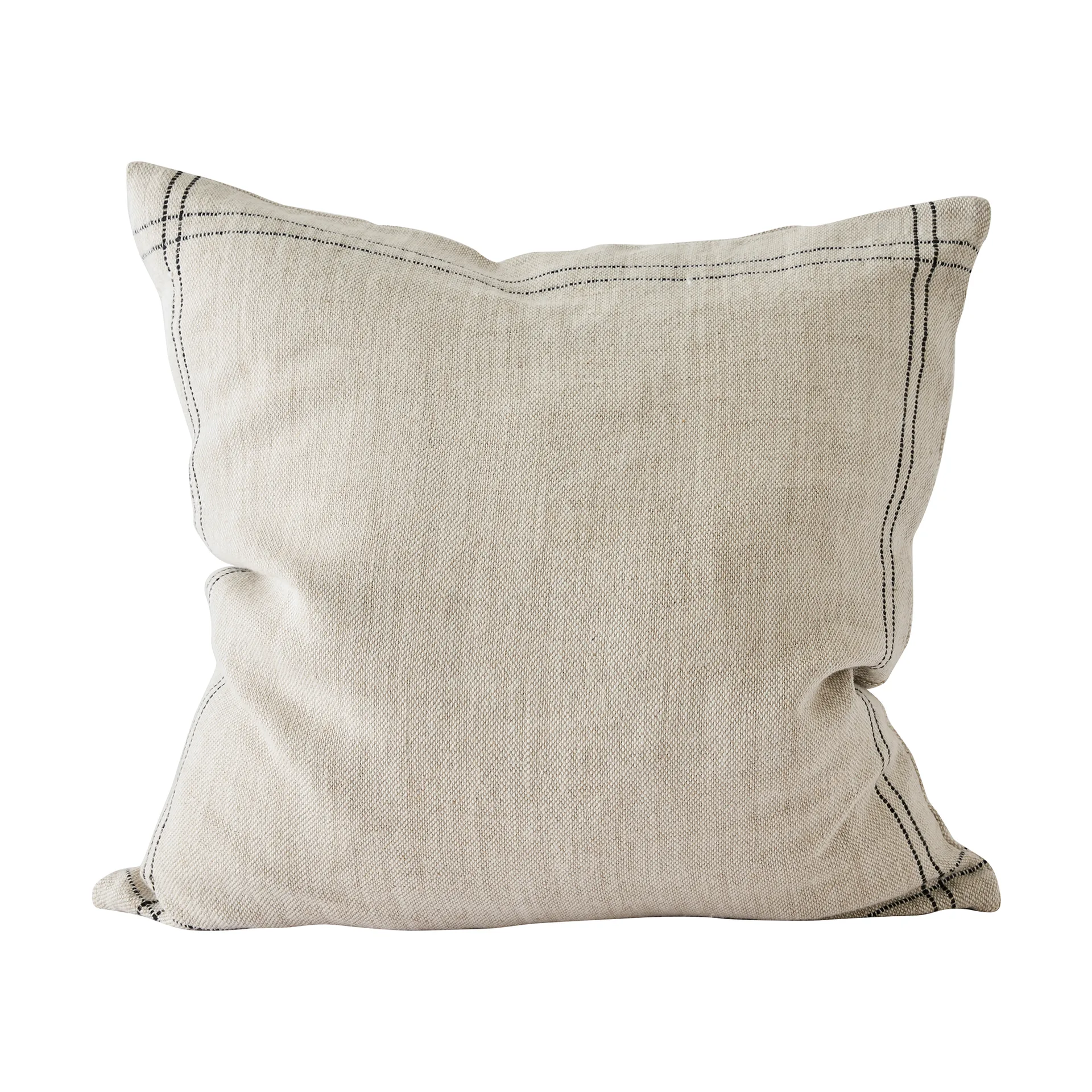 Tell Me More Housse de coussin Elton cm Beige