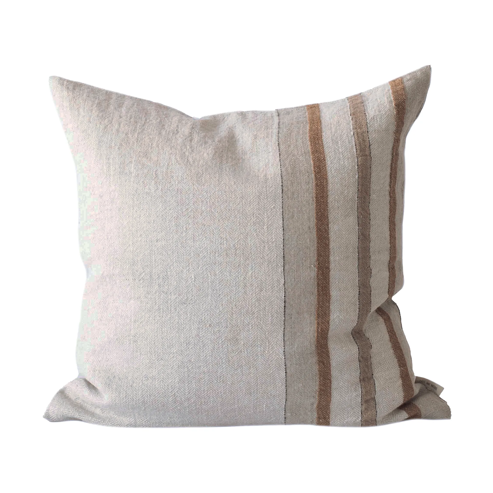 Tell Me More Housse de coussin Emilio cm Bronzé