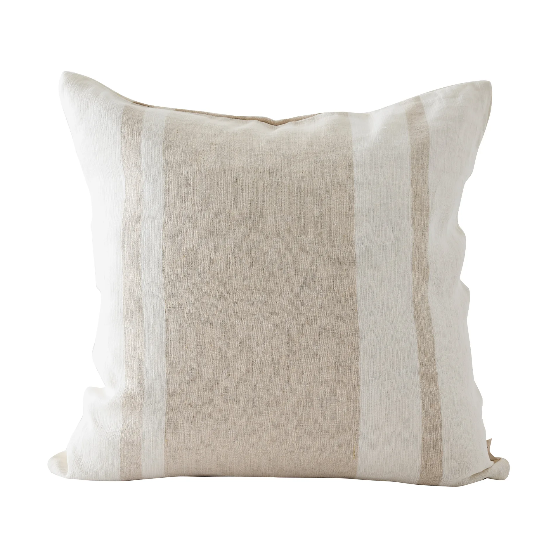 Tell Me More Housse de coussin Jules Natural stripe, cm — vue 3