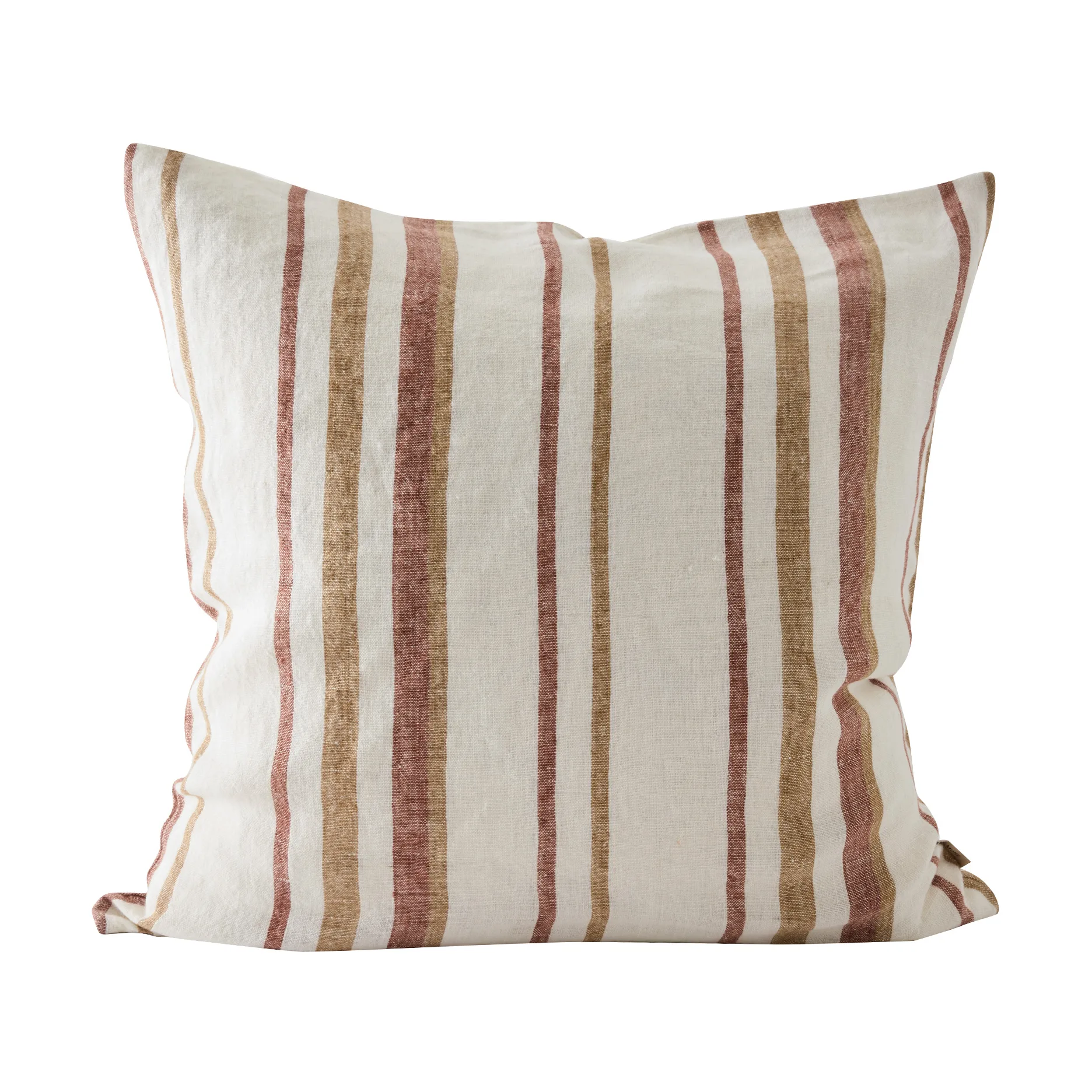 Tell Me More Housse de coussin Luc Terra stripe, cm