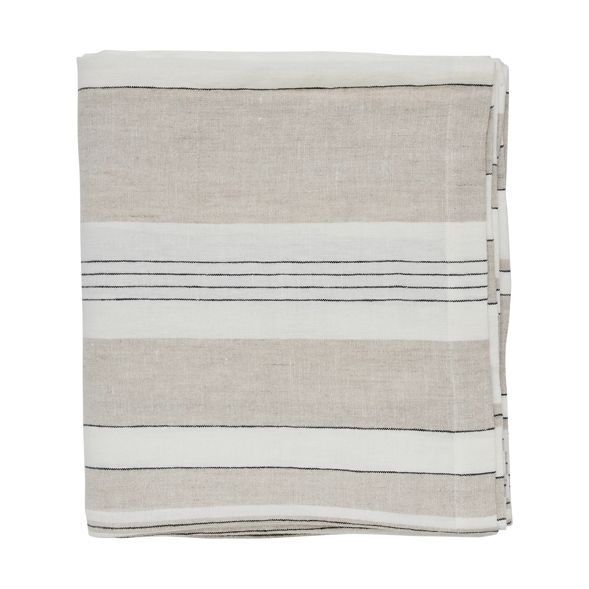Tell Me More Noah borddug Beige stripe, 145x330 cm