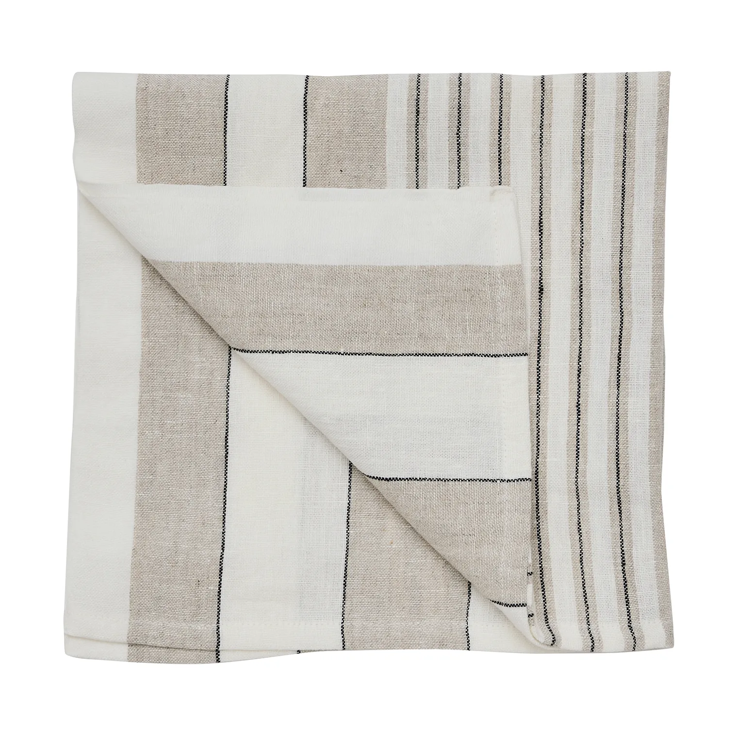 Tell Me More Noah linnedserviet 50x50 cm Beige stripe