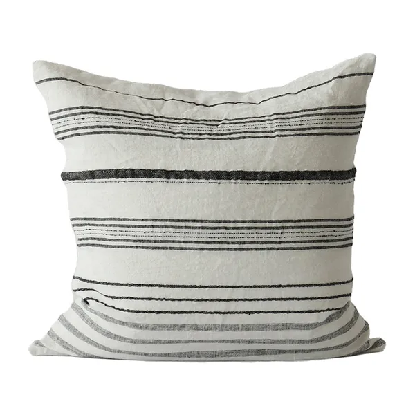 Noelle kuddfodral linne 50x50 cm, White